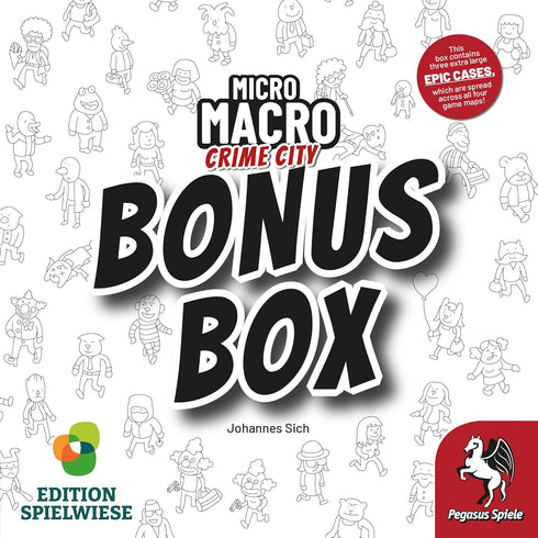 Micro Macro Crime City: Bonus Box - Tabletop Mystery Game Expansion