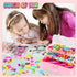 1600 Set, 3-9 FUNZBO Pcs Pop Beads with Bracelet Making Kit, Jewelry Making Kit for Little Girls, Arts and Crafts Toys