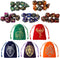 35Pcs DND Dice Set: Polyhedral Dice Sets with 5 Colorful Animal Patterned Dice Pouches