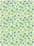 miaozhen Summer 1 Pack 52x28 Cotton Baby Crib Sheets Soft Green Palm Trees Toddler Mattress Sheet for Nursery Decor