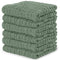 Comfy Cubs Muslin Baby Washcloths 6 Pack - Soft 6-Layer Cotton Wash