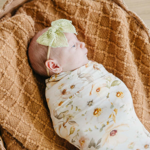 Copper Pearl, Angelique Bamboo Swaddle