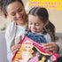 YEETIN Fashion Designer Kits for Girls Ages 6+, 600+ Pcs Kids Sewing Kits, Arts & Crafts Set, Doll Clothes Making
