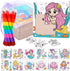 Fullhawl 12 Sets Mermaid Puzzles Underwater Color Your Own Puzzles DIY Jigsaw Crafts