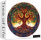 Tree of Life Puzzles for Adults, 1000 Pieces, Mandala Tree Jigsaw, Nature Plant Round Puzzles