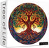 Tree of Life Puzzles for Adults, 1000 Pieces, Mandala Tree Jigsaw, Nature Plant Round Puzzles