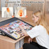 1000-Piecce 31 24 3.5 lbs WELGEE Tilting Puzzle Board with Stand, x Lightweight Portable Puzzle Table for Adults