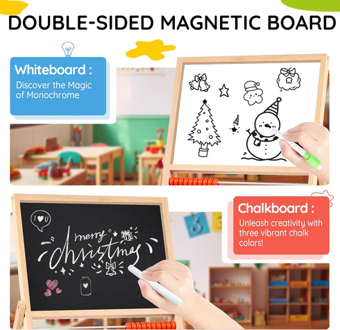 3 4 5 6 7 8+ Magnetic Letters And Numbers, Abacus For Kids Math, Fridge Magnets Easel For Kids, Alphabet Magnets