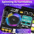 Set 3-8 Kids DJ Mixer Board Controller Toy with Turntable, Piano Keys, Microphone & Bluetooth - Musical Instrument Toy