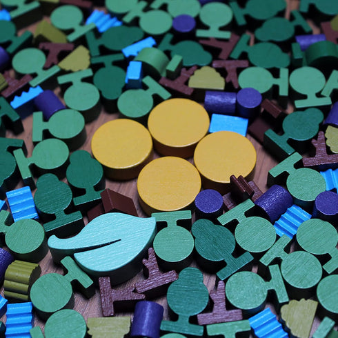 Evergreen - Abstract Strategy Board Game for Adults and Family, 1 to 4 Players, Ages 8+, 45-60 Min