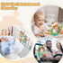 0-6-12-18 Lynncare Car Seat Toy, Baby Car Mirror Toy for Rear Facing, Travel Baby Activity Center with Hanging Engaging