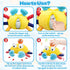 6-12-18 Tummy 1-3, Infowush Baby Toys Months - Musical Crawling Crab Plush Toy, Dancing Walking Bouncing Time Toy