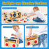Set, 2-4, 2 Montessori Kids Tool Wooden Toddler Tool Bench Educational Toys for Ages Year Old Boy Gift for Birthday