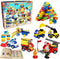Building Blocks Car Set for Kids, 171 Pieces for Toddlers 2-5, Classic Large Building Bricks, Educational Toys