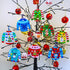 24 Sets Winlyn Christmas Craft Kits Winter Crafts DIY Ugly Sweater Ornaments Decorations Festive Foam Stickers