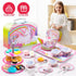 35Pcs Set Set, 3 4 5 6 JOYIN Unicorn Tea Party for Little Girls, Pretend Tin Teapot Princess Tea Time Play Kitchen Toy