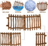 Realistic Toy Fence - Large Corral Fencing Panel Accessories Playset for Farm Fence Toys and Educational Gifts
