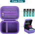 Canboc Hard Carrying Case for Bitzee Interactive Toy Digital Pet with 15 Animals Inside, Storage Bag (Purple)