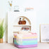 MINTWOOD Design Extra Large Blanket Basket Holder, Living Room Towel Shoe Basket, Rectangle Rope Woven Storage Baskets
