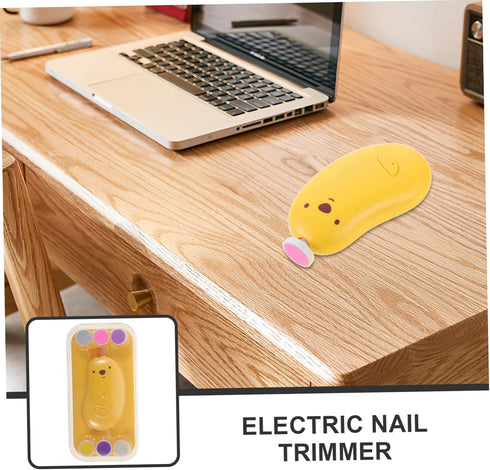 Trimmer Nail Electric Nail Clipper Electric Kit Led Light Buffer for Boys and Girls Toddlers Newborns