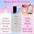 YIFOCO 3 4 5 6 7 8 9 10 4" Kids Smart Phone for Girls, Toddler Birthday Gifts for Girl Year Old, Kids Toy Cell Phone