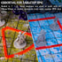 Area of Effect Spell Templates Set of 15, Acrylic AOE Damage Marker Tabtop RPG Gaming Accessories for D&D
