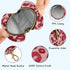 PYBUG Lip Round Pacifier Storage Case, Polyester & TPU Lined with Hook Buckle, Pacifier Container Box for Baby, Fashion
