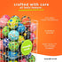Crocodile Creek Rubber Playground Ball, Ships Inflated, Durable Design for Indoor Outdoor Games for Kids 3 Years and Up.