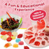 Playz Edible Candy Making Science Kit for Kids Ages 8-12, 40 Experiments to Make Your Own Chocolates
