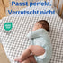 70x140 cm 3D Cooling Baby Crib Mattress Protector Oeko-TEX Certified, Breathable Knit, Ultra Soft, Washable, Elastic