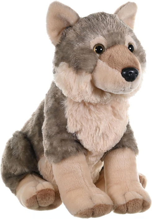 Wild Republic 12 Inches Wolf Plush - Stuffed Animal Toy for Kids