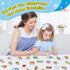 40 Animal Fridge Magnets for Toddlers, Educational Foam Refrigerator Magnets for Kids Learning Activities