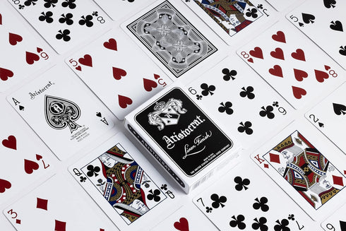 Signature Series Playing Cards Deck, 1 Deck of Black Playing Cards, Thin Crushed, Special Edition