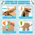 196 5 6 7 8 PCS Cardboard Cutter for Kids, Reusable Safe Cardboard Tools for Kids with Box, Gloves, Screws, Connectors