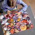 500 Pieces Jigsaw Puzzles for Adults, Colorful Beach Shells, Recycled Paper, Glossy, Sturdy Pieces, Great Gift Idea.
