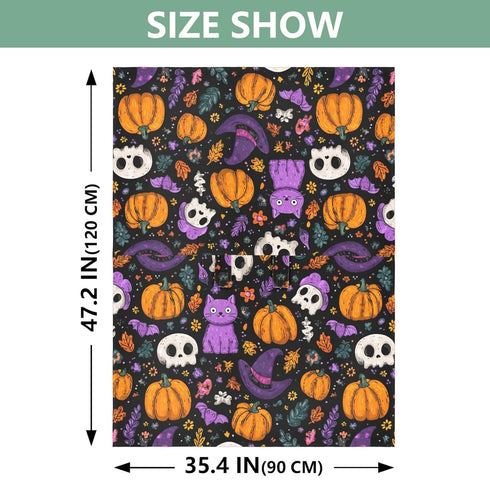 Mazeann Halloween Cat Skull Pumpkin Car Seat Cover Baby Breathable Soft Infant Carseat Covers Canopies Babies Carrier