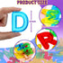 67 Set Counting 3+ Pcs Plastic Practice Transparent Letters and Numbers Include Uppercase Letters Lowercase Letters