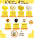 ALL-IN-1 Bee Balloons Garland Kit & Arch - Black Yellow and White Bumble Bee Balloons for Gender Reveal Party Supplies