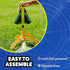 3 100 Stomp Rocket Stunt Plane Launcher Toy for Kids - Foam Airplane Toy Soars Over Feet - Unique Tricks & Adjustable