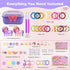 8-12, 1300+PCS 2 6 7 8 9 10 11 12 Nicella Bracelet Making Kit Gifts for Girls Ages Weaving Loom Kit Toys, Kids DIY