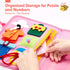 3+ 3 4 5 hahaland Busy Board for Toddlers Boys Girls Montessori Toys for Year Old Preschool Educational Learning