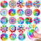 50 Pack Fidget Spinner for Kids Easter Basket Stuffers Mini Sensory Fidget