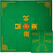 Mahjong and Pai Gow Poker Play Mat - 30" x 30" Green