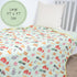 100% 6 47"x 47" LollyBanks Muslin Baby Blanket Cotton, Muslin Quilt Lightweight, Layers Soft Blanket Neutral, Toddler