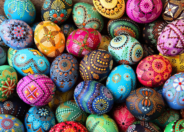 HUADADA 1000 Piece Puzzles for Adults - Educational Easter Egg Puzzle, 27.56" x 19.67"