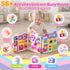 1 1 2 56+ 1-3 1+ Nicella Busy Board for Year Old Girl Gifts, Montessori Toys for Year Old - Activities Bilingual Music