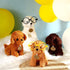 4 Pcs Cute Dog Stuffed Animal Toy, 7 Inch Plush Puppy Stuffed Animal for Boys and Girls, Party Decorations, Birthday