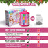 3200pcs 5-12 P&C Beads for Bracelet Making Kit for Girls Ages with Storage Tower - Bulk Rubber Band Clay & Pony Beads