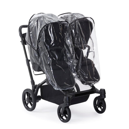 Contours Baby Clear Stroller Rain Cover, Travel Waterproof Weather Shield, Windproof, Protects from Dust and Snow, Baby