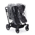 Contours Baby Clear Stroller Rain Cover, Travel Waterproof Weather Shield, Windproof, Protects from Dust and Snow, Baby